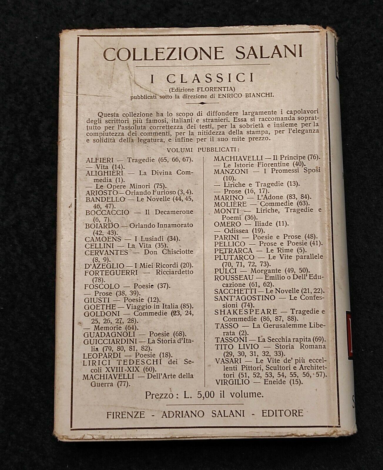 Tito Livio - Storia Romana - Salani - 1932 - Vol IV