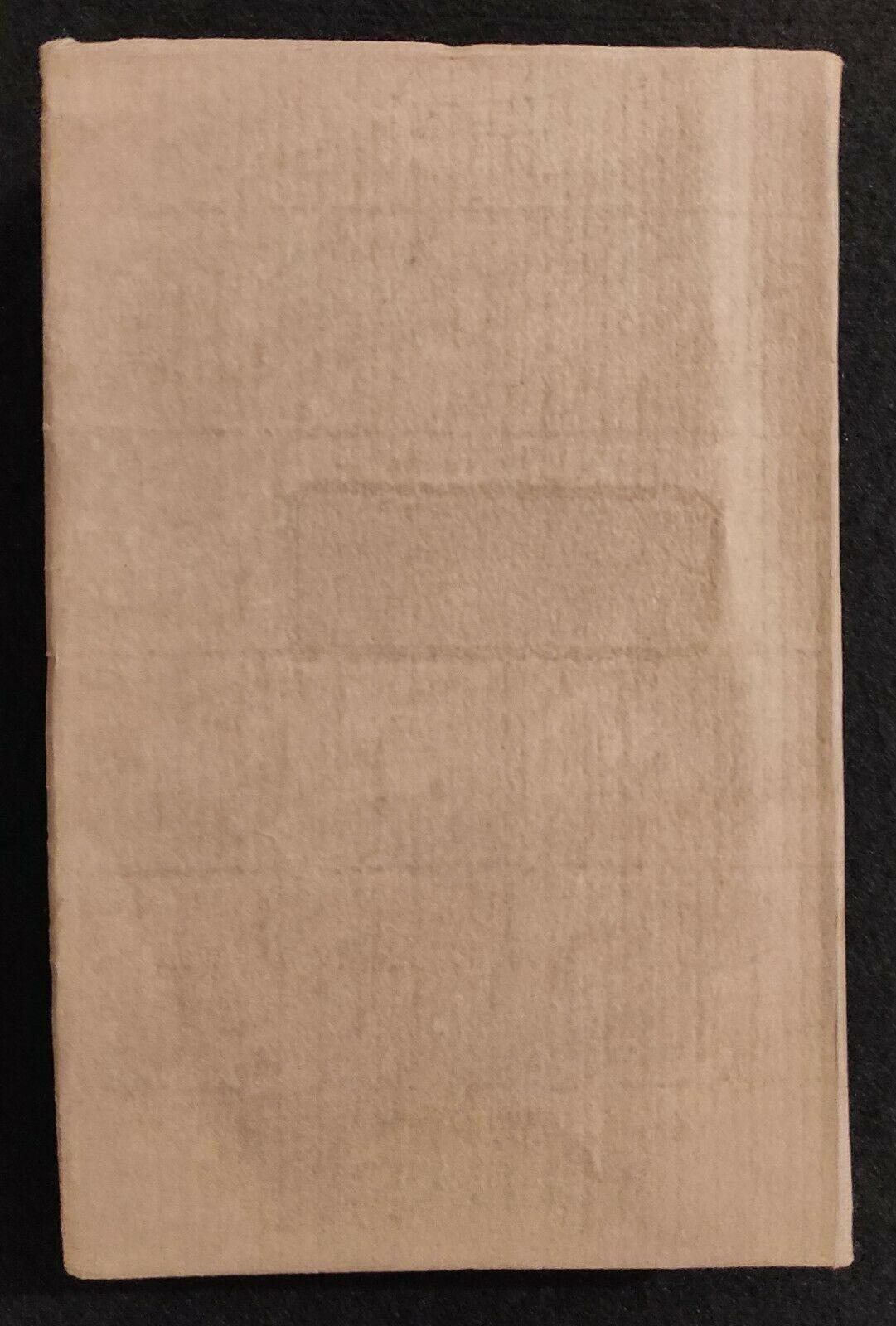 Scrittori d'Italia - Il Libro delle Rime - F. Sacchetti - Laterza - 1936