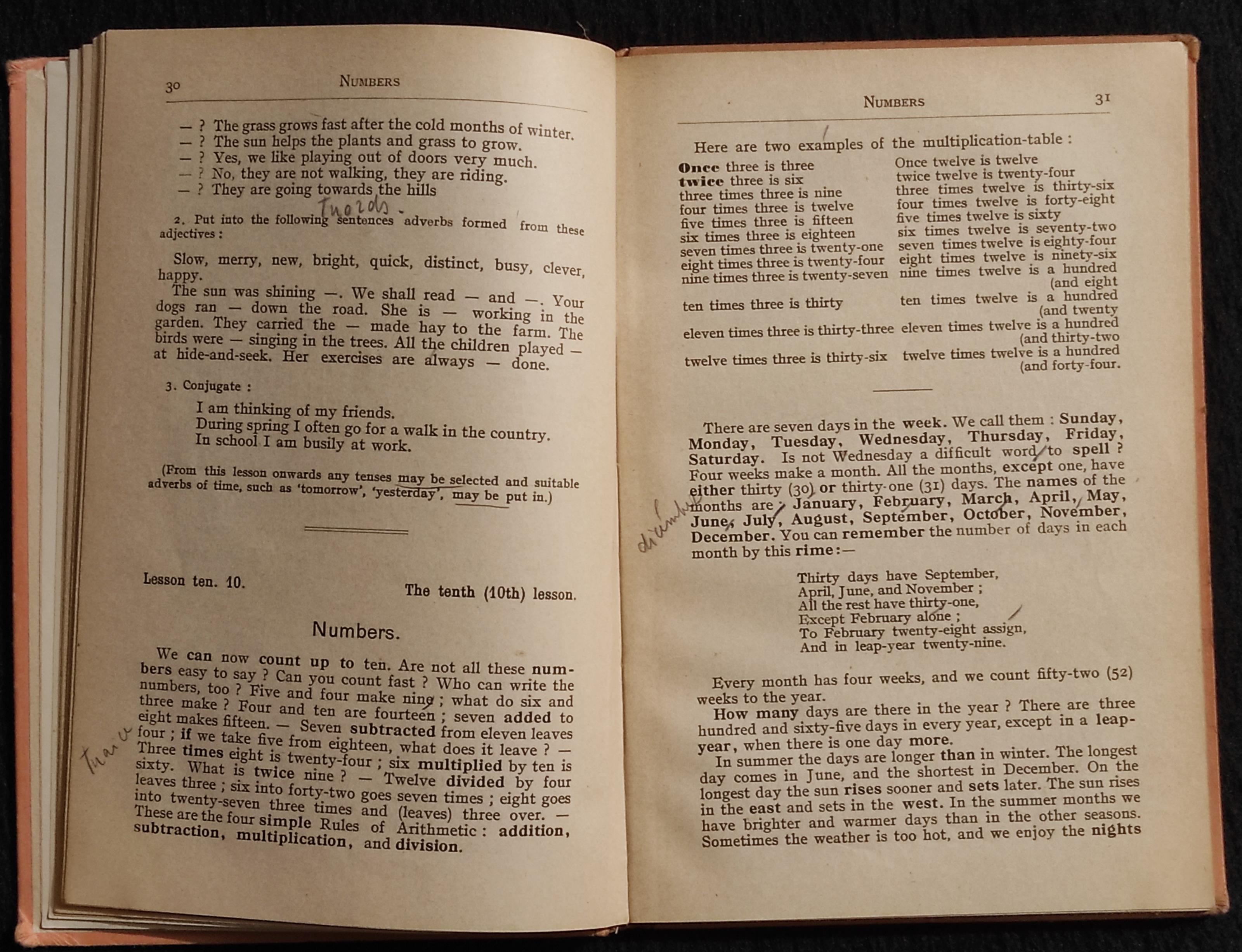 A Modern English Grammar I - J. Hubscher - Ed. Payot & C. - 1938