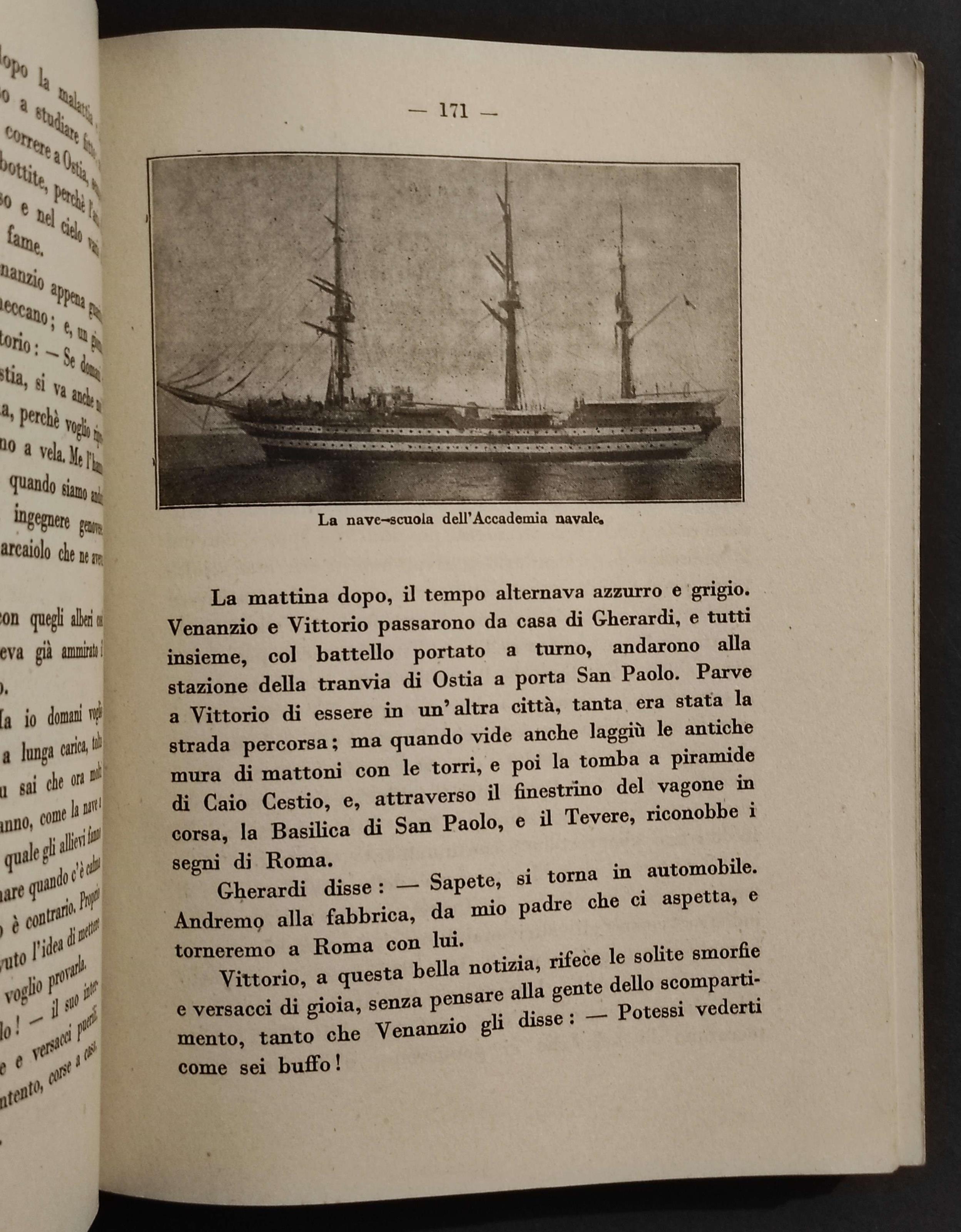 Il Balilla Vittorio - R. Forges Davanzati - Libro V Classe - 1939