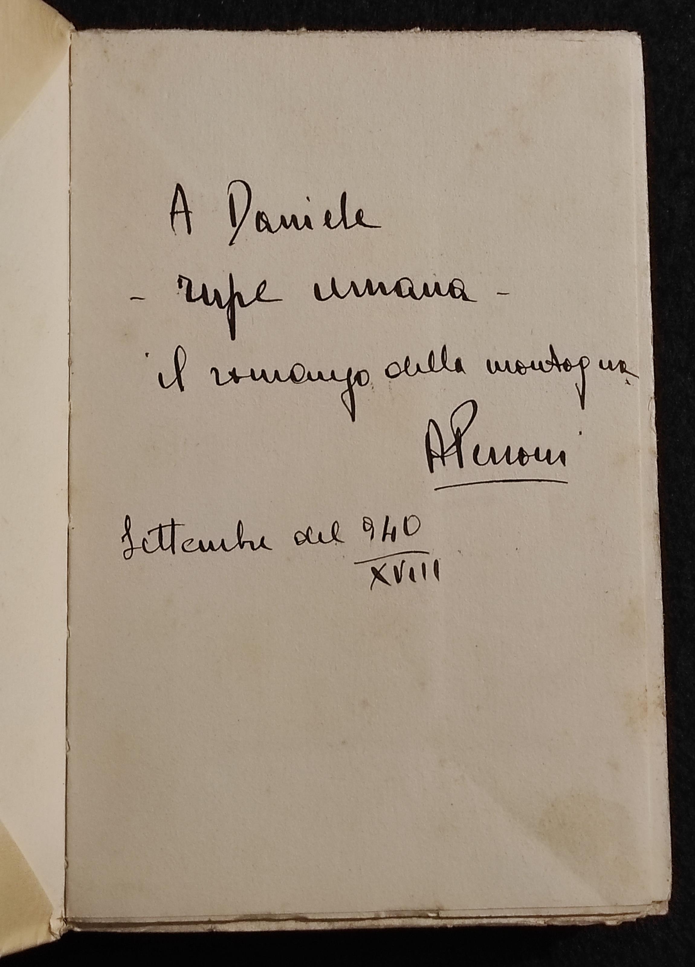 Segantini Romanzo della Montagna - R. Calzini - Ed. Mondadori - 1939