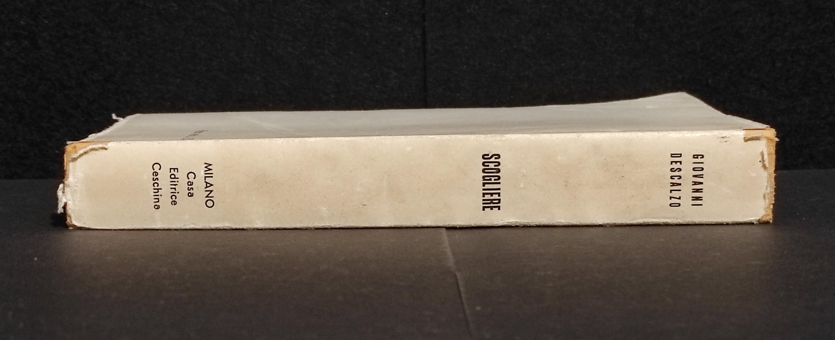 Scogliere - G. Descalzo - Ed. Ceschina - 1940