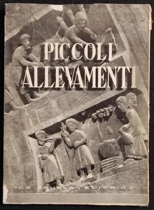 Piccoli Allevamenti - T. M. Bettini - La Scuola Ed. - 1942 - copertina