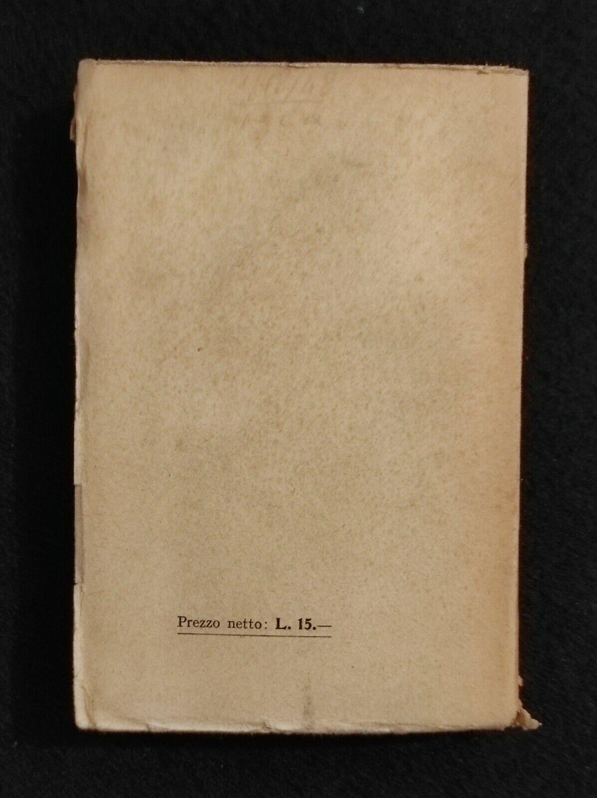 Arminio e Dorotea - Goethe - Ed. Sansoni - 1942 - Italiano/Tedesco