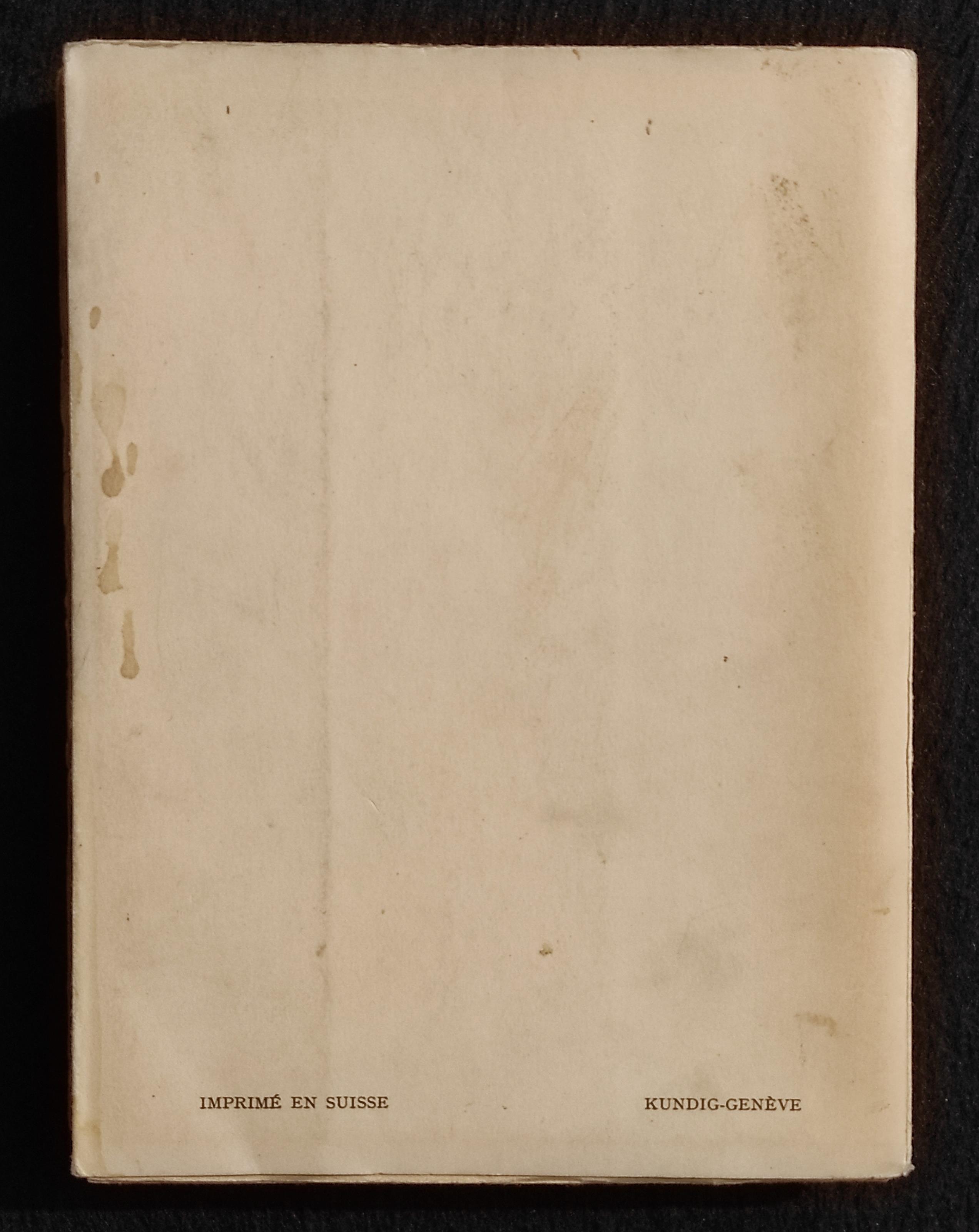 Tortilla Flat - J. Steinbeck - Ed. Marguerat - 1944