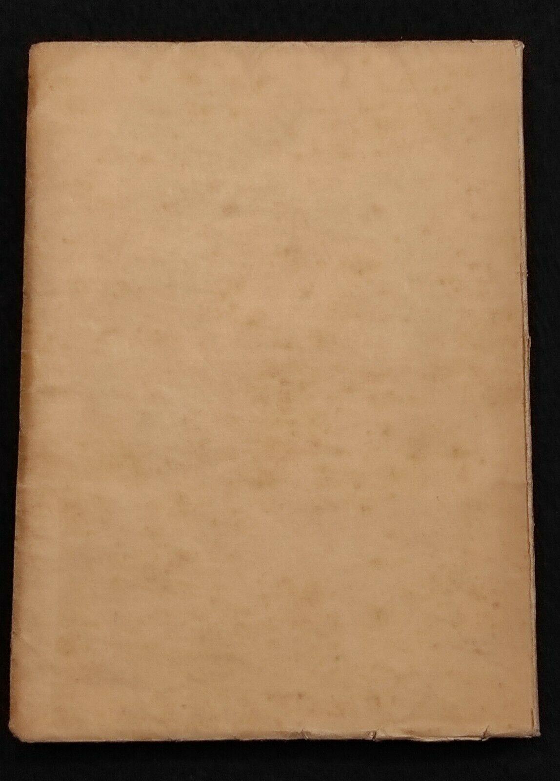 Idilli ed Epigrammi - Teocrito - Ist. Ed. Italiano - 1946 I Ed