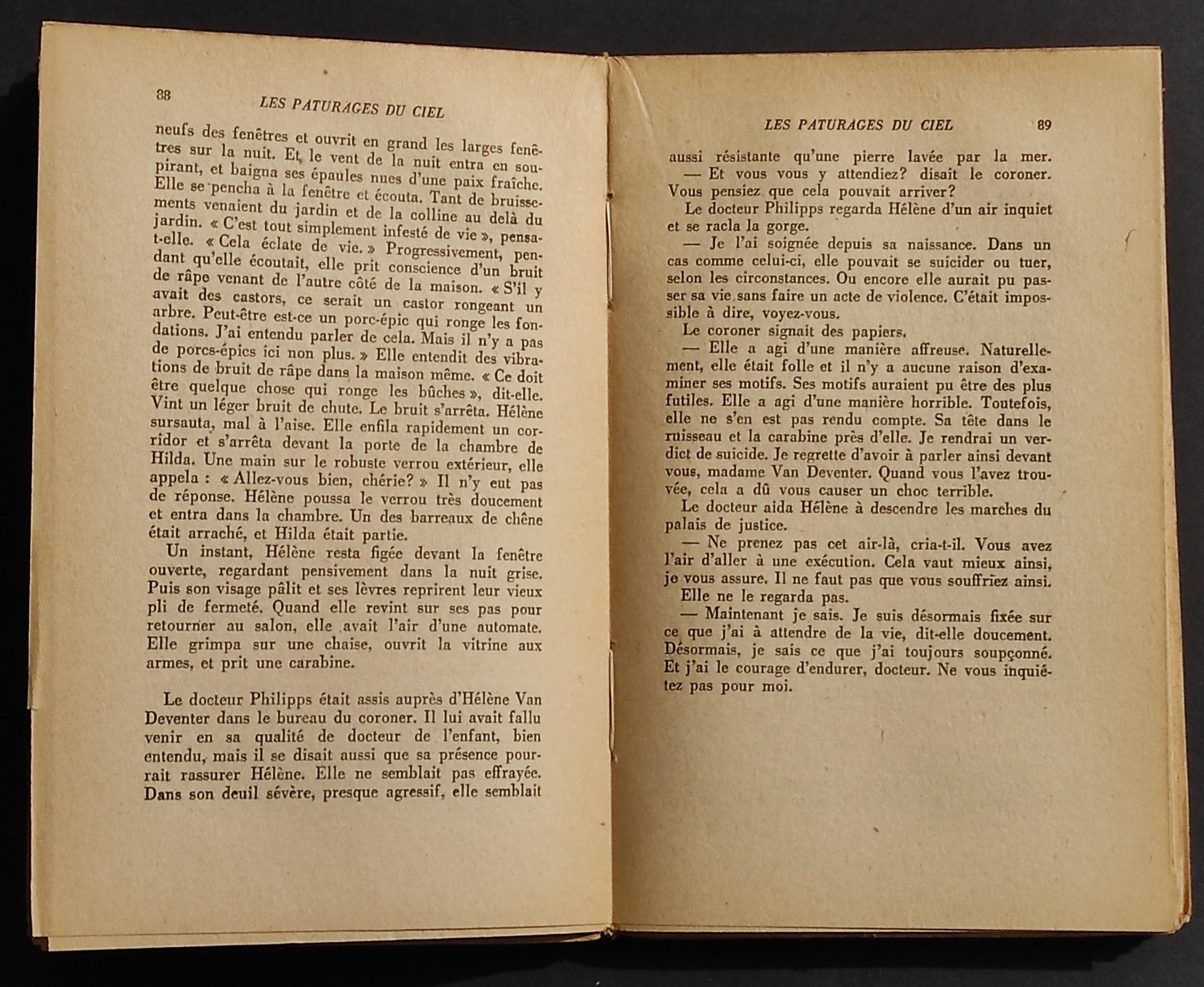 Les Paturages du Ciel - J. Steinbeck - Ed. Gallimard - 1948