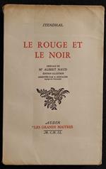 Le Rouge et le Noir - Stendhal - Les Grands Maitres - 1949