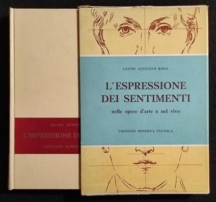 l'Espressione dei Sentimenti - L. A. Rosa - Ed. Minerva - 1959 - copertina