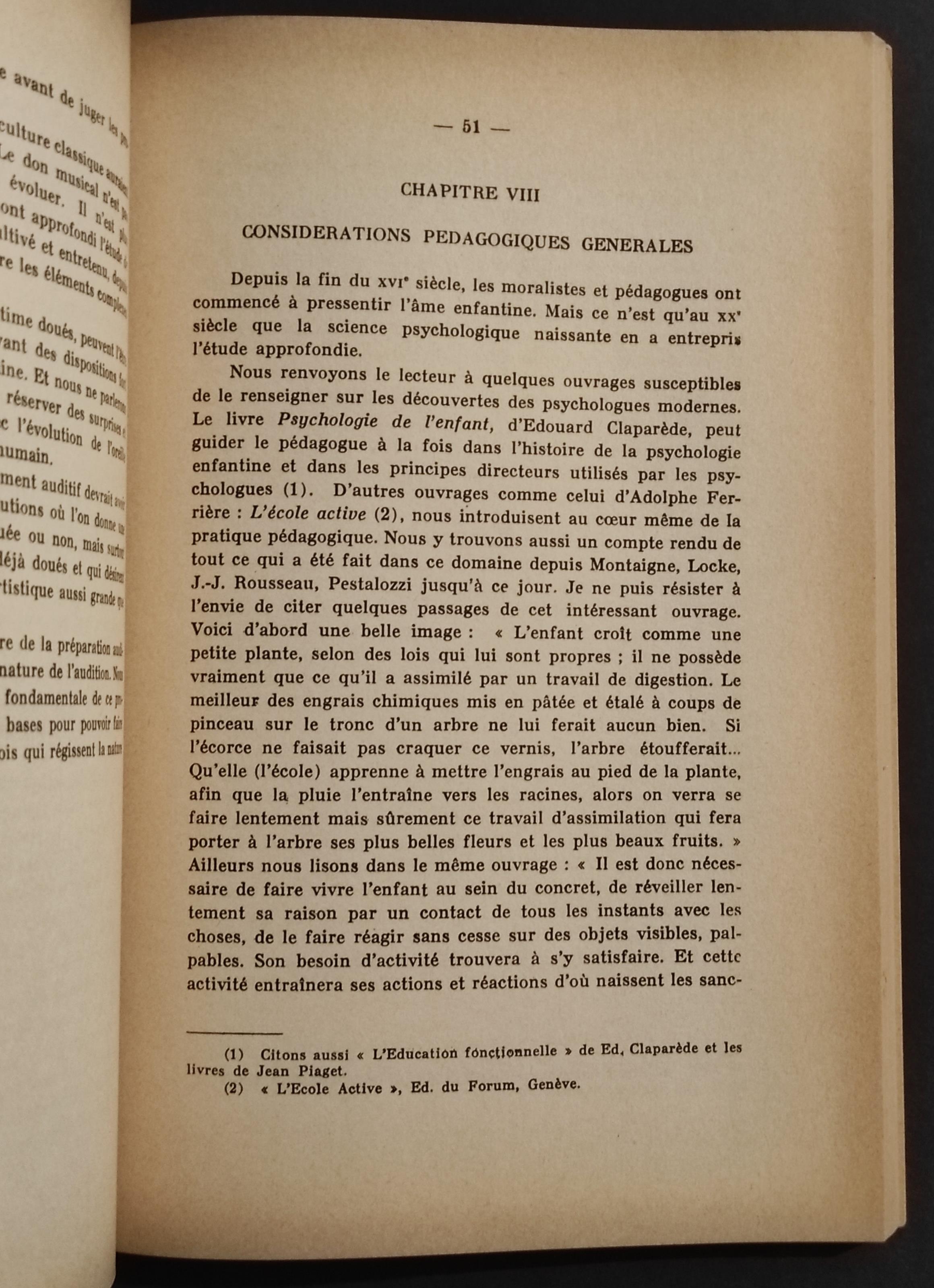 L' Oreille Musicale - E. Willems - Ed. Pro Musica - 1965 2 Vol