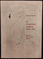 La Situazione Poetica 1958-1968 - L. Cherchi - Ed. Naviglio - 1969