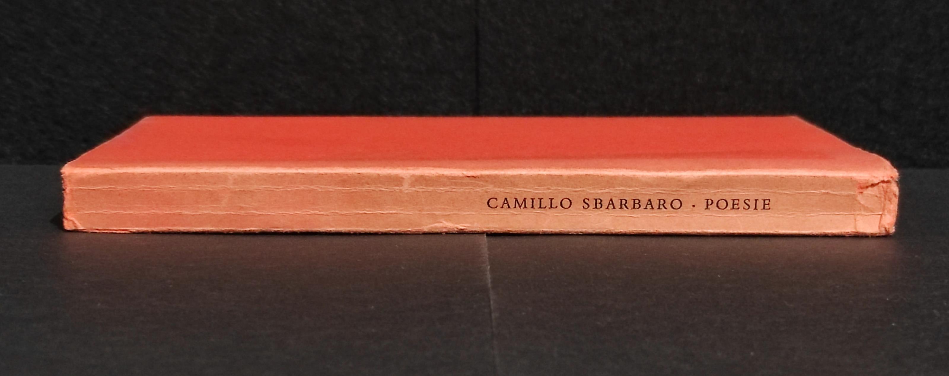 Poesie - C. Sbarbaro - All'insegna del Pesce d'Oro - 1971