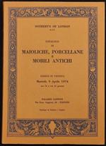 Maioliche, Porcellane e Mobili Antichi - Sotheby's of London - 1974