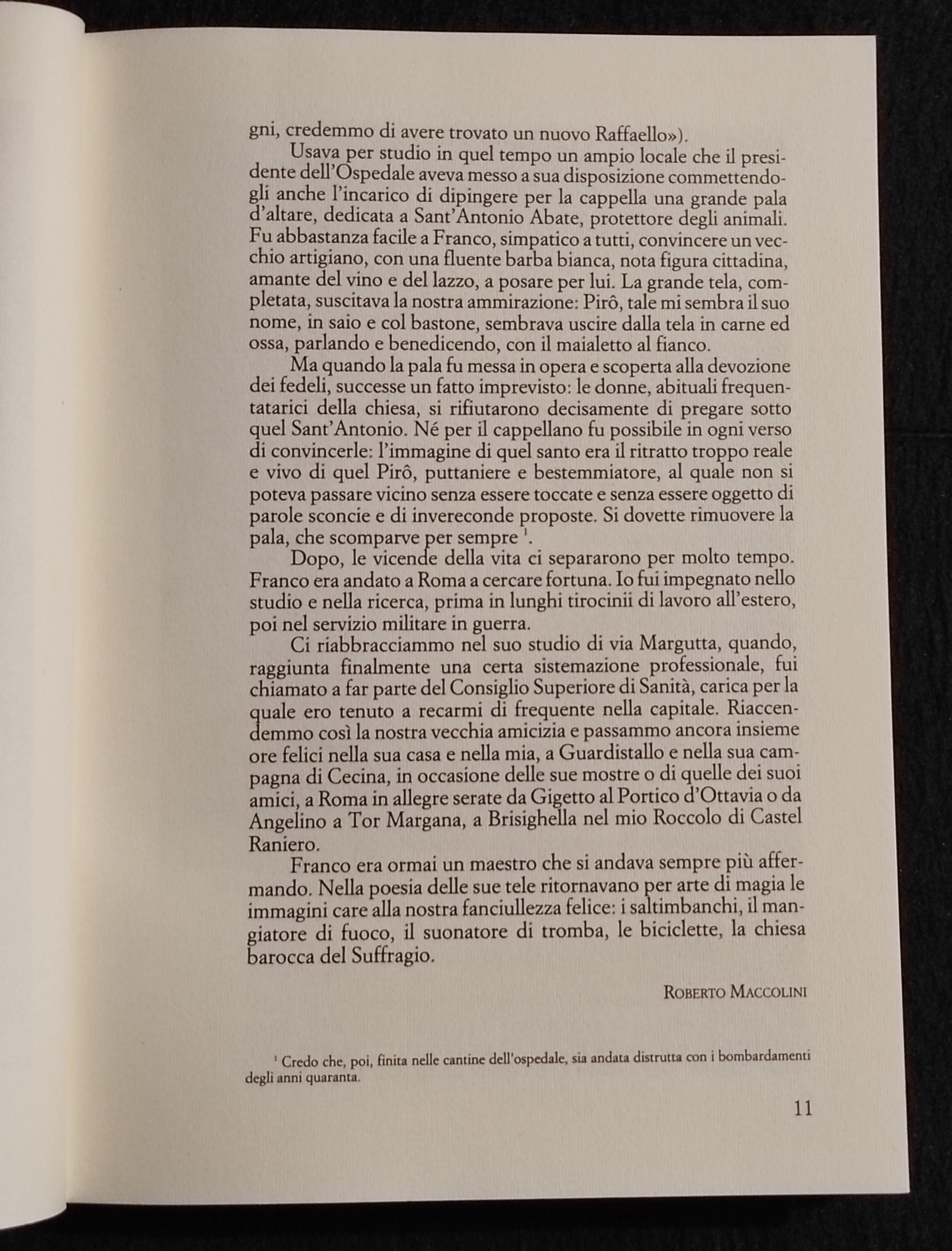 Album Gentilini - Un Pittore Raccontato dagli Amici - Ed. De Luca - 1985