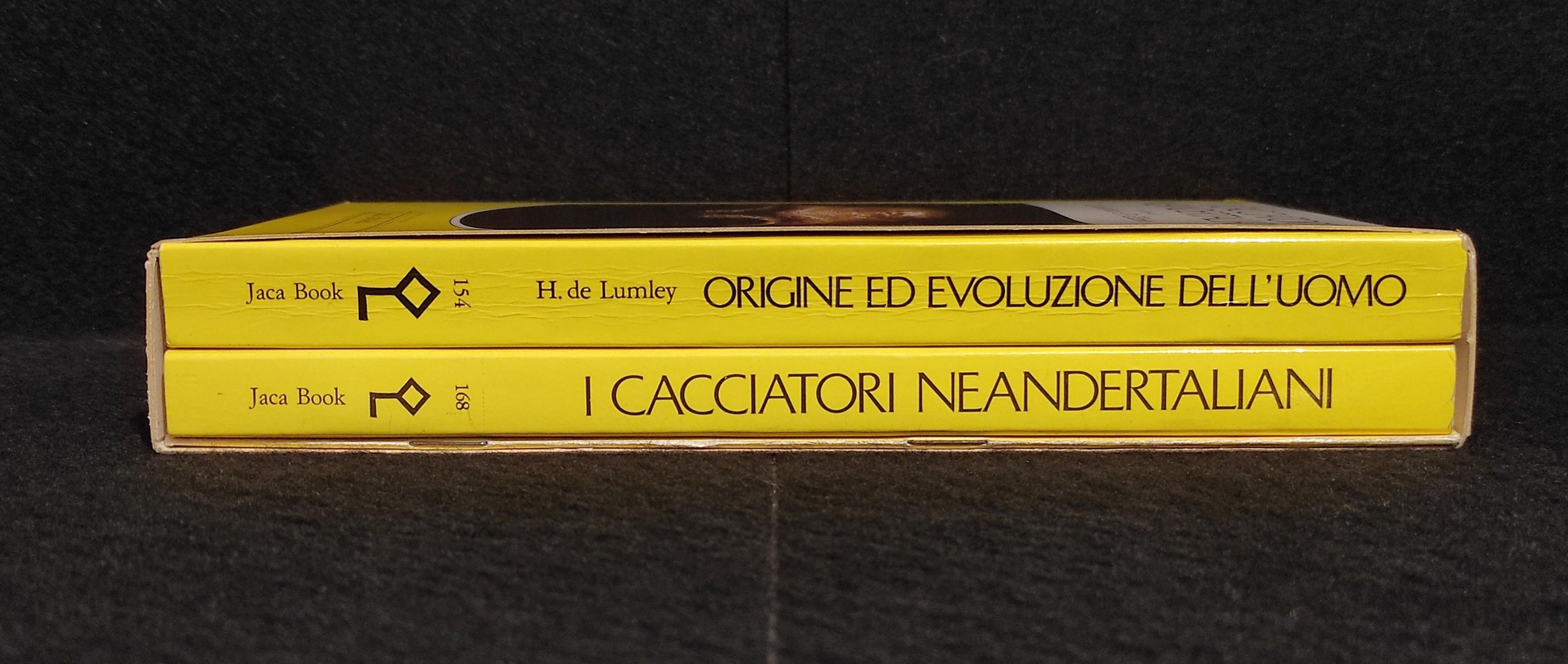 Cacciatori Neandertaliani - Origine Evoluzione Uomo - Ed. Jaca Book - 1986