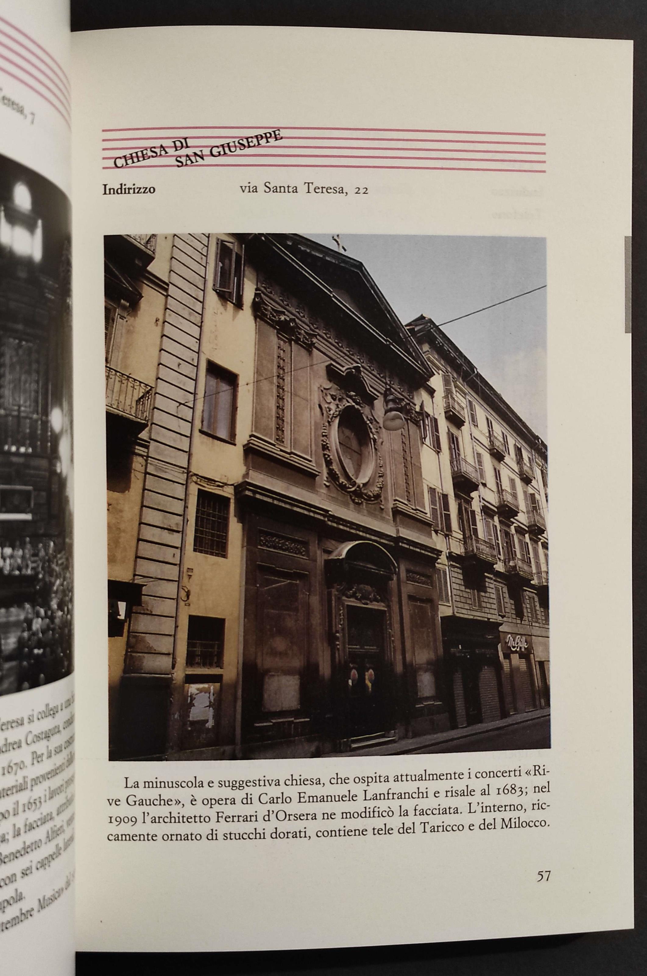 Torino i Luoghi della Musica - E. Pozzi - Ed. Piazza - 1986