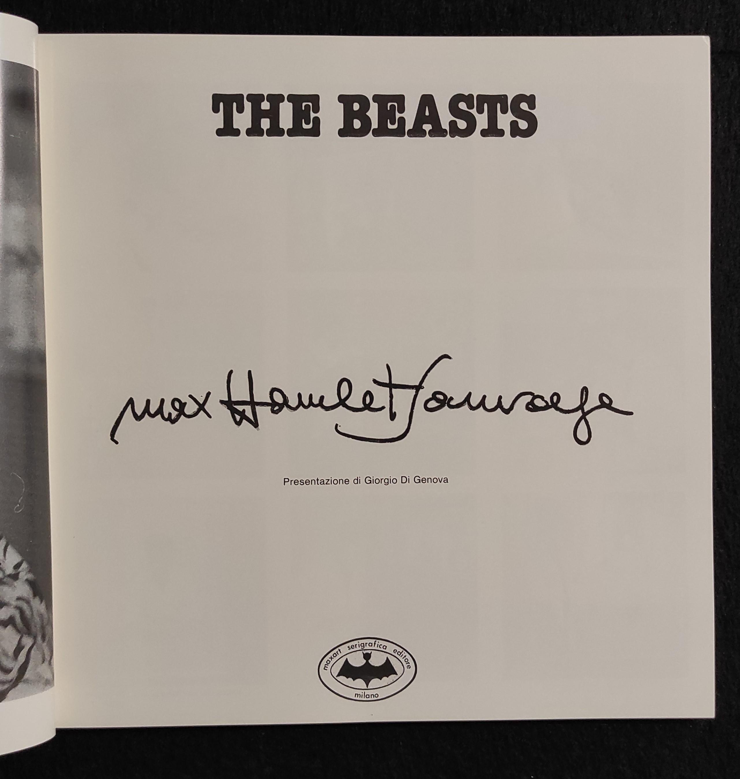 Max Hamlet Sauvage - The Beasts - Ed. Max Art - 1987