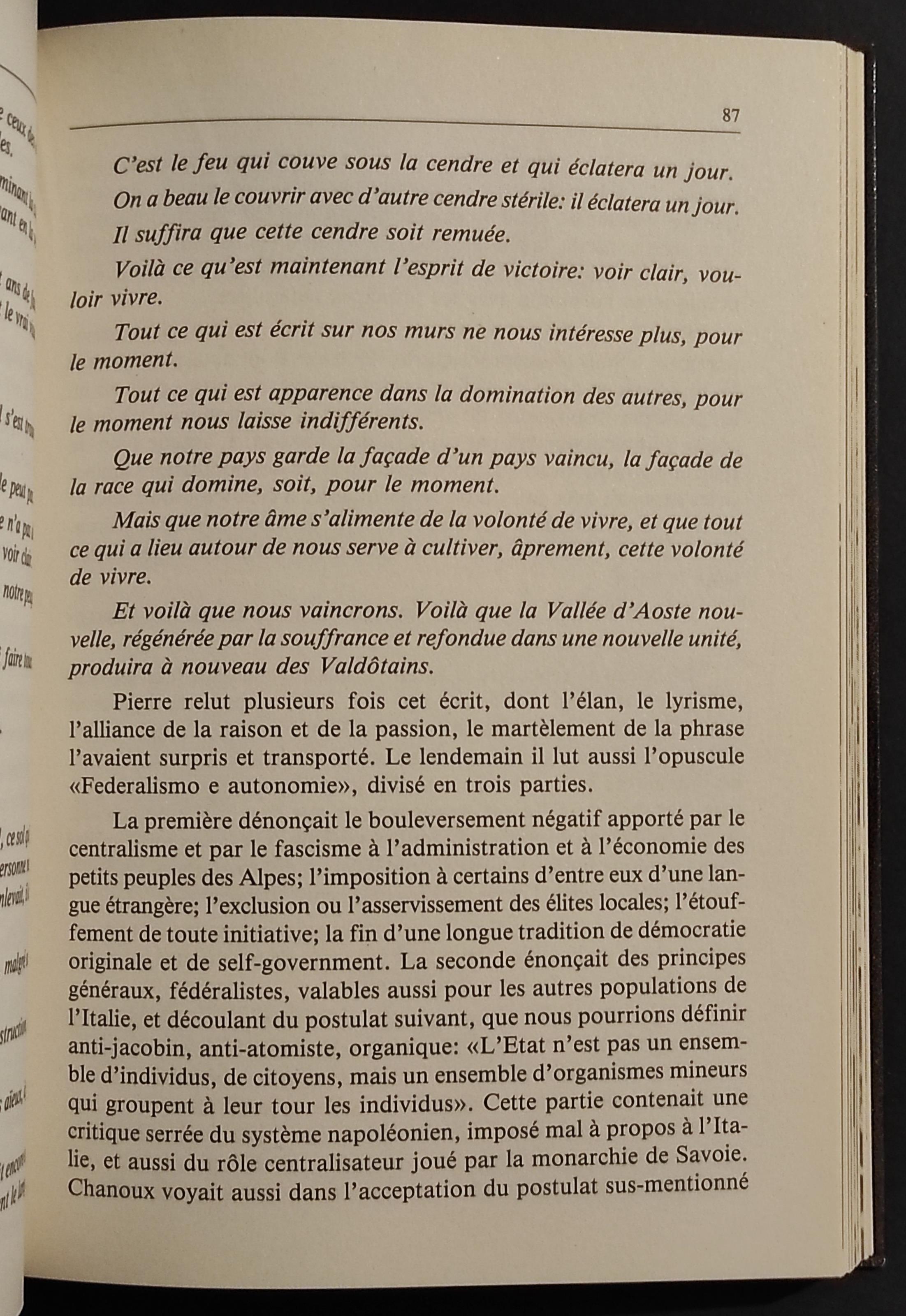 Le Roman d'Un Jeune Valdotain - E. Proment - 1988