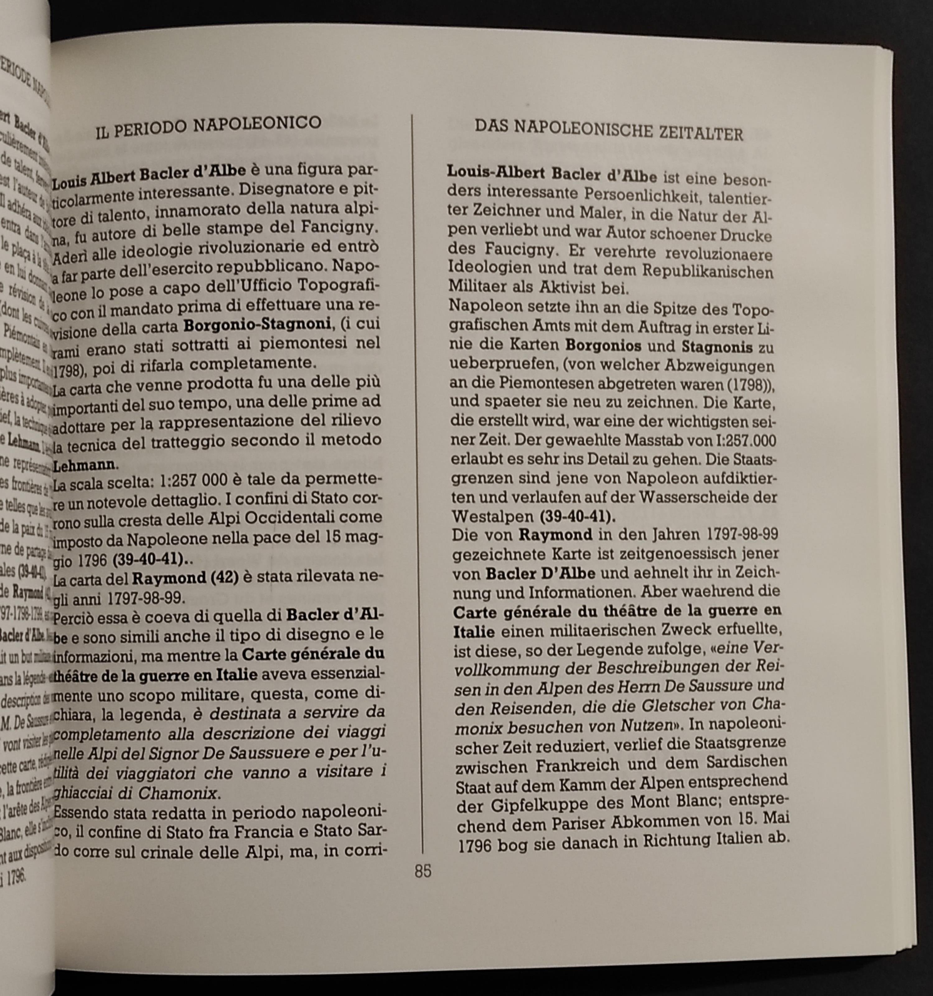 Cartographie et Frontières des Alpes Occidentales - Ed. Musumeci - 1988