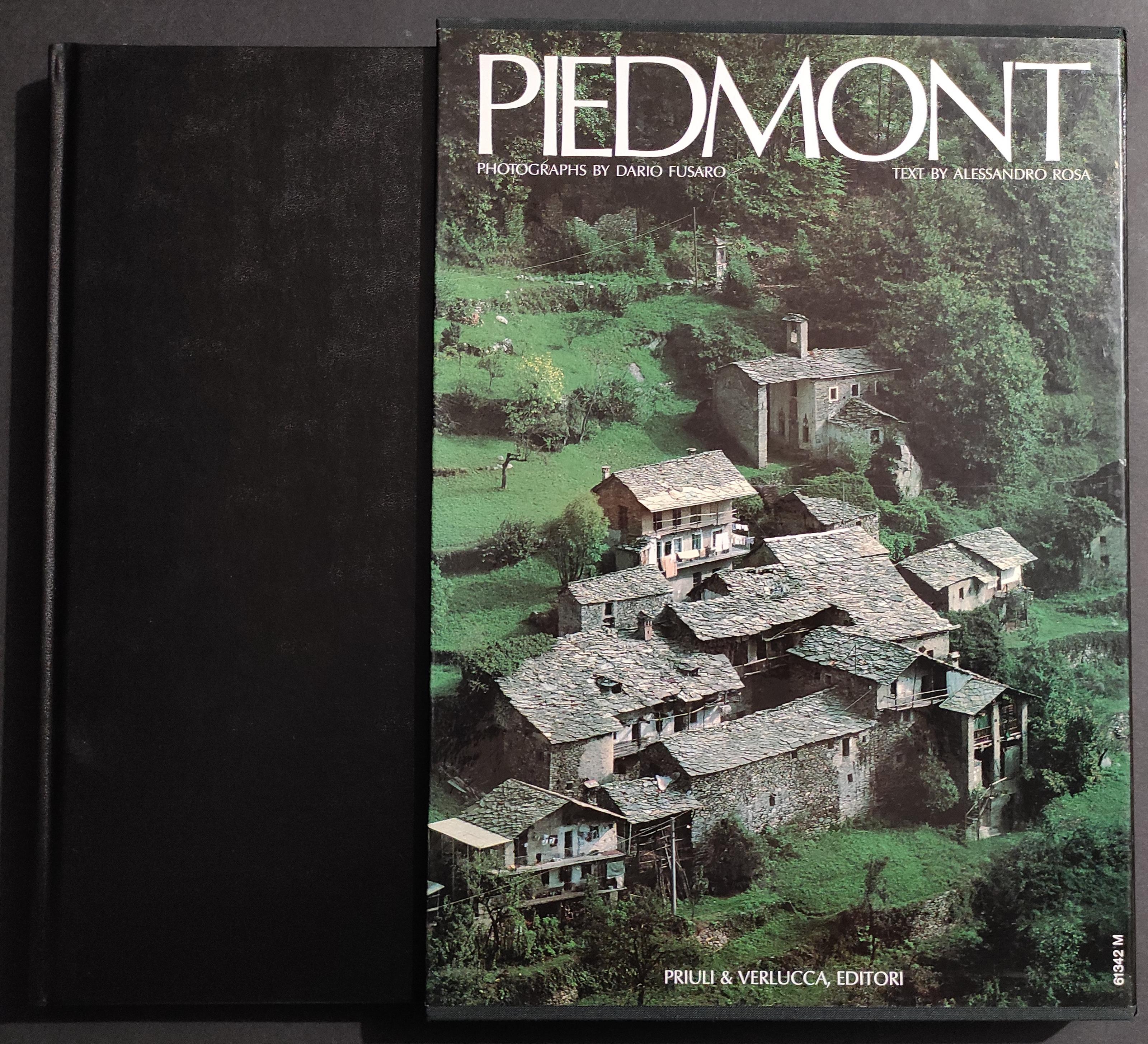 Piemonte/Piedmont - A. Rosa, Foto D. Fusaro - Ed. Priuli & Verlucca - 1988