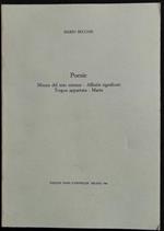 Poesie - M. Becchis - Ed. Scheiwiller - 1988