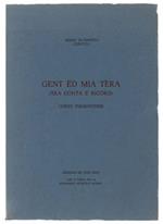 Gent Ed Mia Tera (Tra Conta E Ricord) Conte Piemonteise