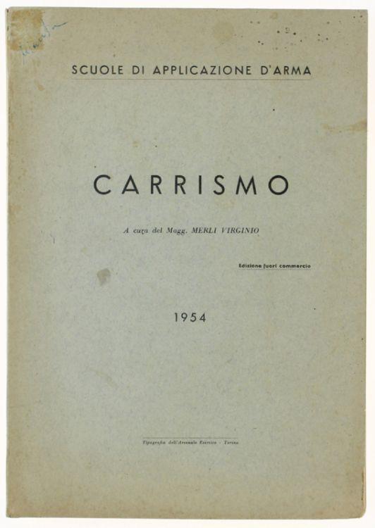 Carrismo - Virginio Merola - copertina