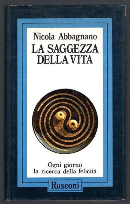La saggezza della vita - Nicola Abbagnano - copertina