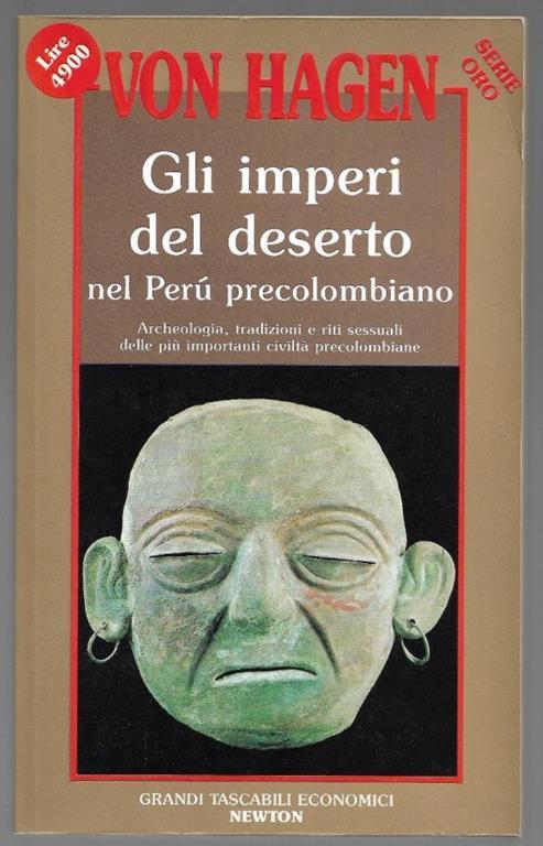 Gli imperi del deserto nel Perù precolombiano - Victor von Hagen - copertina