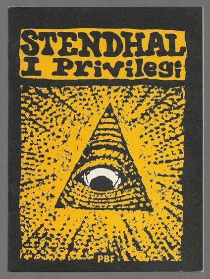 I privilegi - Stendhal - copertina
