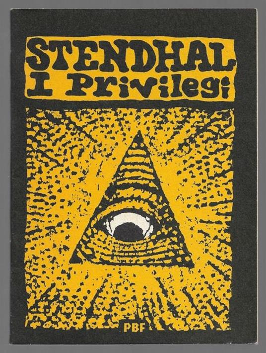 I privilegi - Stendhal - copertina