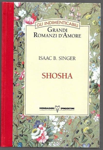 Shosha - Isaac B. Singer - copertina