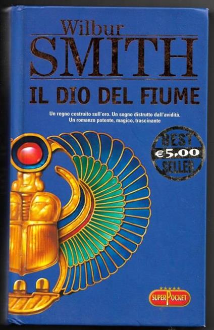 Il Dio del fiume - Wilbur Smith - copertina