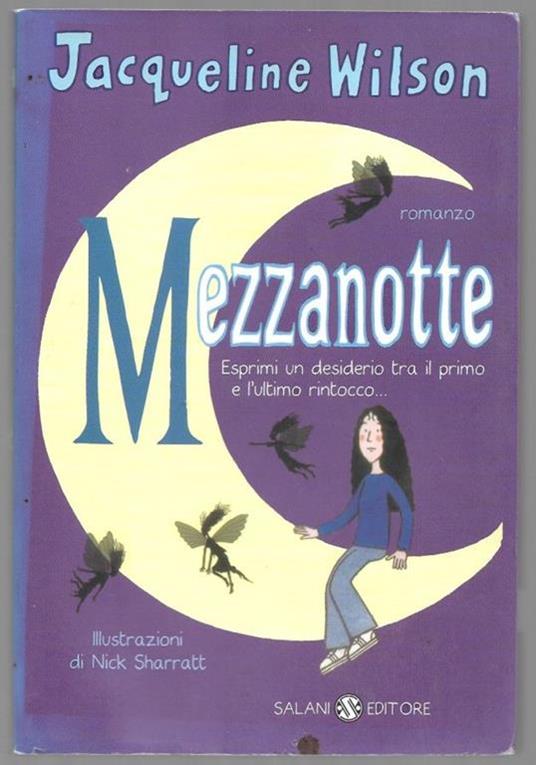 Mezzanotte - Jacqueline Wilson - copertina