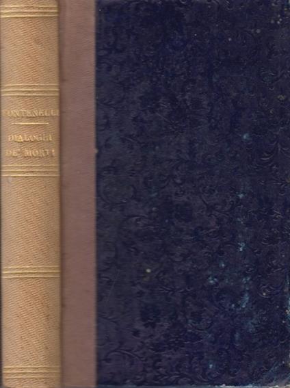 Dialoghi dè morti - Bernardo Bernardi - copertina