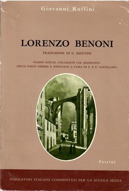 Lorenzo Benoni - Giovanni Ruffini - copertina