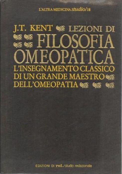 Lezioni di filosofia omeopatica - copertina
