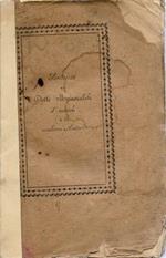 Sentenze e detti memorabili d'antichi, e di moderni Autori