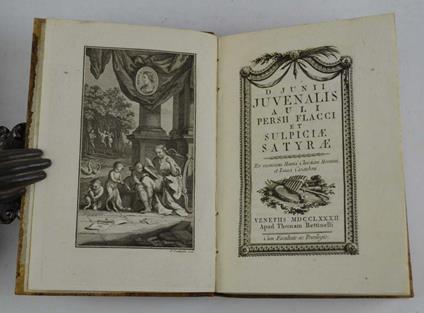 D. Junii Juvenalis Auli Persii Flacci et Sulpiciae Satirae… - Marco Giovenale - copertina