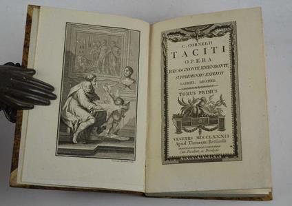 Cornelii Taciti Opera recognovit, emendavit, supplementum explevit Gabriel Brotier - P. Cornelio Tacito - copertina