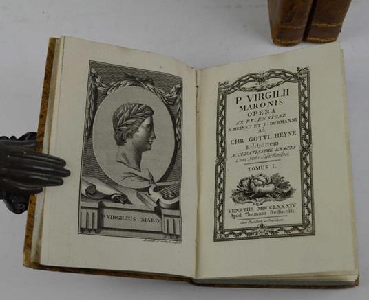 P. Virgilii Maronis Opera ex Recensione N. Heinsii et P. Burmanni ad Chr. Gottl. .Heyne Editionem accuratissime exacta Cum Notis Selectioribus - Publio Virgilio Marone - copertina