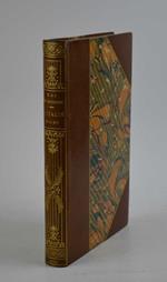 L' Italie d'hier, notes de voyage 1855-1856..