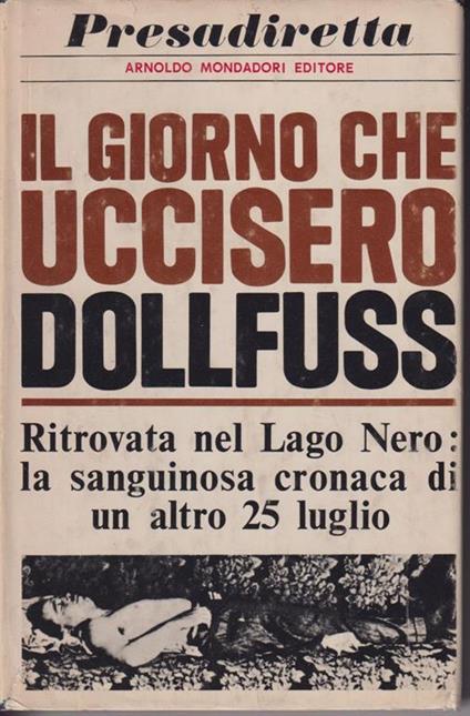Il giorno che uccisero Dollfuss - Carlo Fruttero - copertina