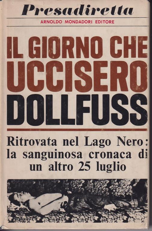 Il giorno che uccisero Dollfuss - Carlo Fruttero - copertina