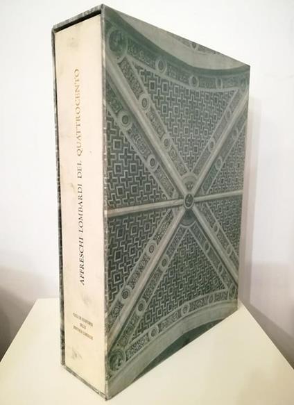 Affreschi lombardi del Quattrocento - volume in cofanetto editoriale - copertina