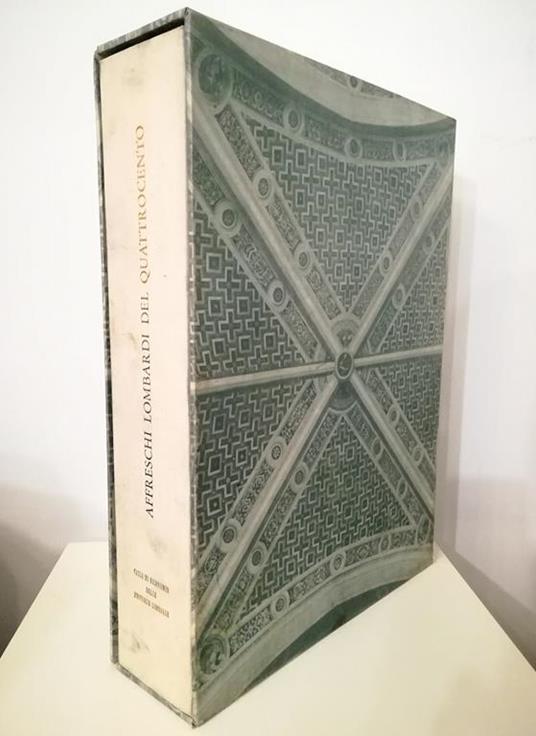 Affreschi lombardi del Quattrocento - volume in cofanetto editoriale - copertina