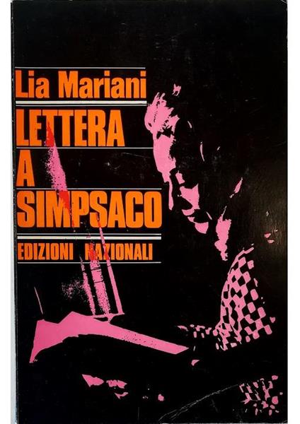 Lettera a Simpsaco - copertina