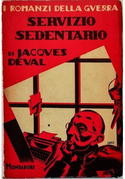 Servizio sedentario - Jacques Deval - copertina