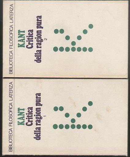 Critica della ragion pura - Immanuel Kant - copertina