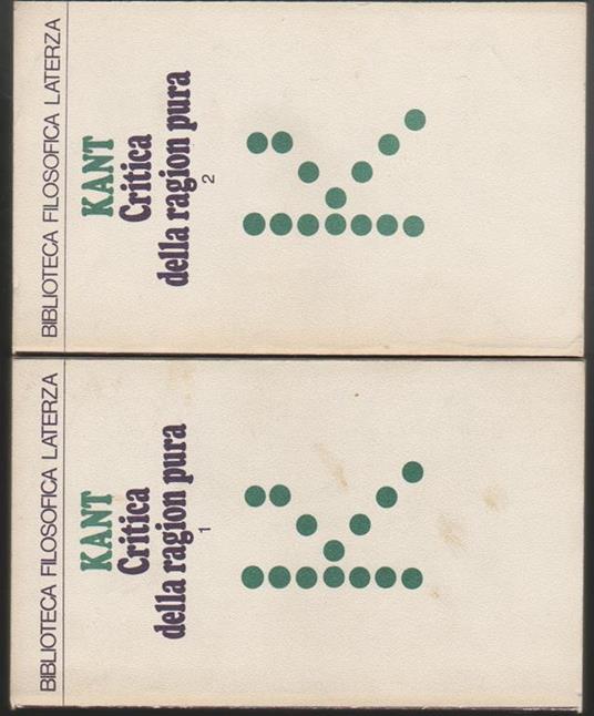 Critica della ragion pura - Immanuel Kant - copertina